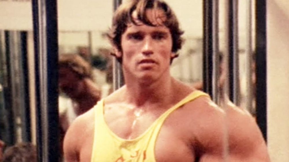 Arnold Schwarzenegger in Pumping Iron