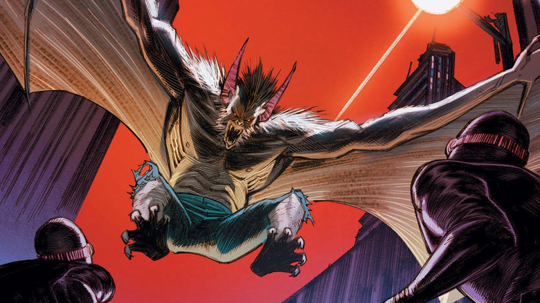 Man-Bat leaps into action