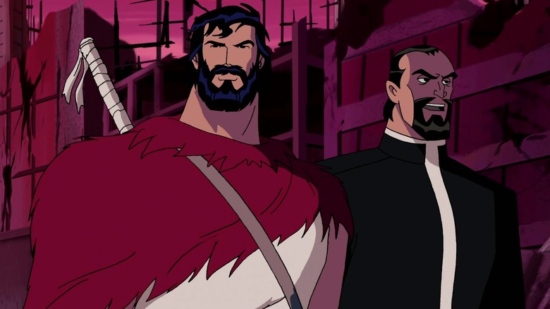 Superman walks with Vandal Savage