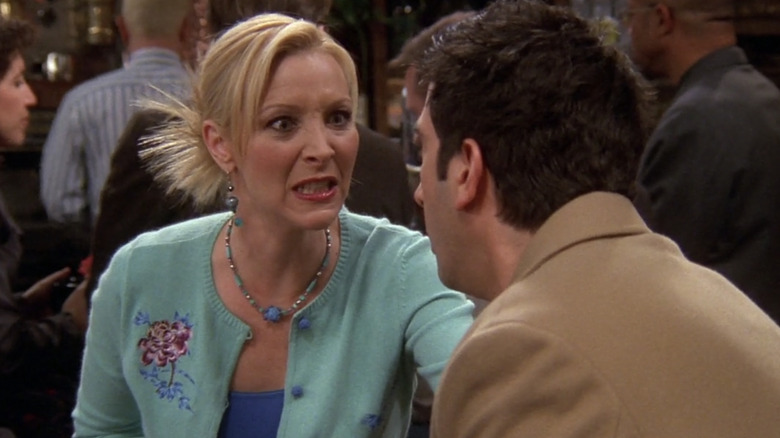 Phoebe Buffay angry on Friends