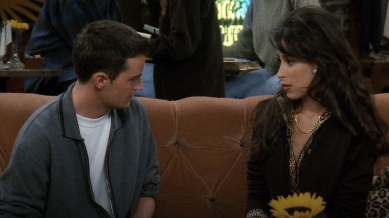 Chandler and Janice talking