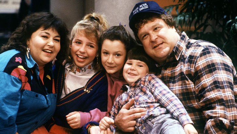 The cast of Roseanne