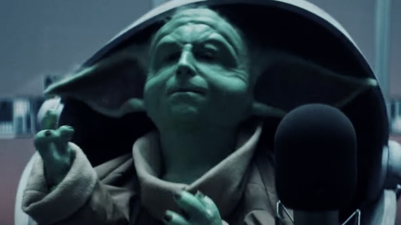 Kyle Mooney as Baby Yoda in "Opening Credits Songs" on SNL