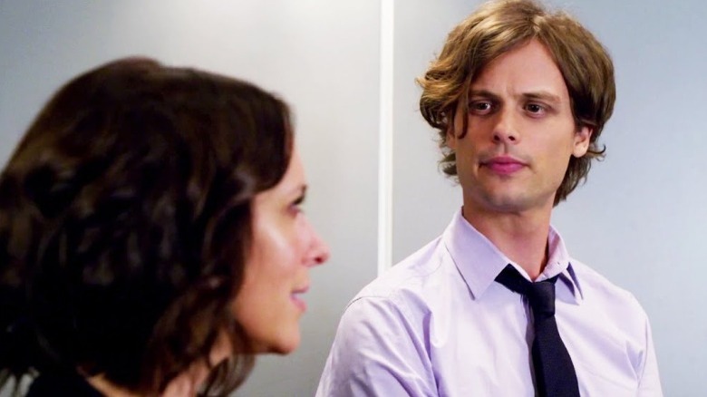 Kate and Spencer talking 