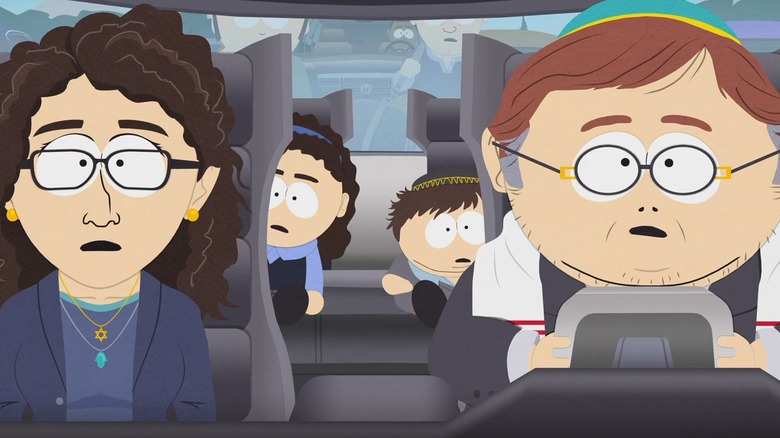 Rabbi Cartman with his family