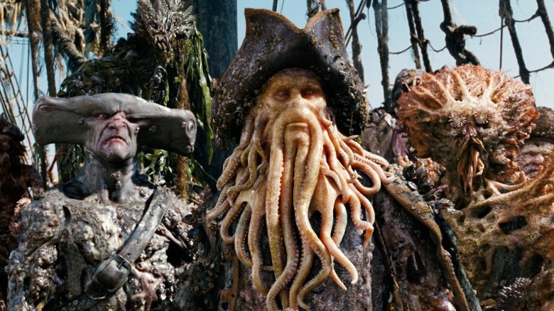 Davy Jones and his crew