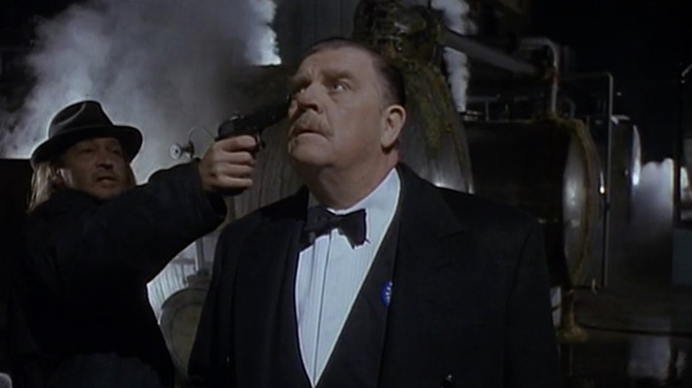 Tracey Walter and Pat Hingle in Batman