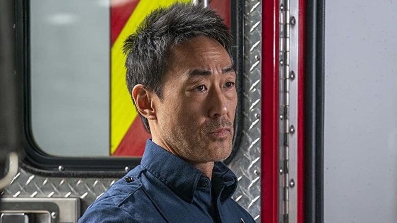 Kenneth Choi looks serious