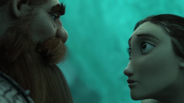 Stoick and Valka reunited