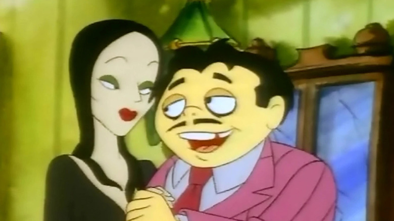 Animated Morticia and Gomez Addams