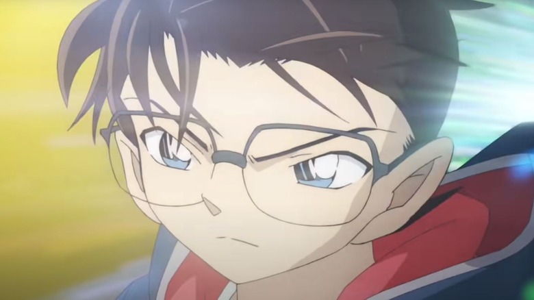 Conan Edogawa glasses in the wind