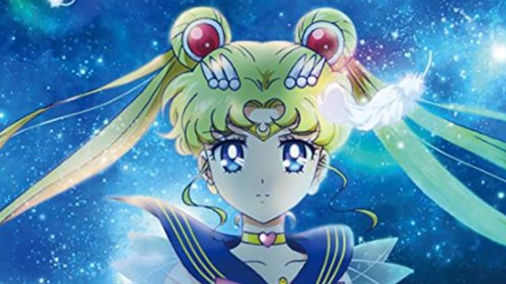 Sailor Moon looking serene