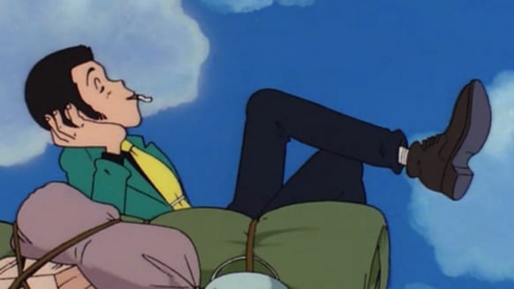 Scene from Lupin III The Castle of Cagliostro