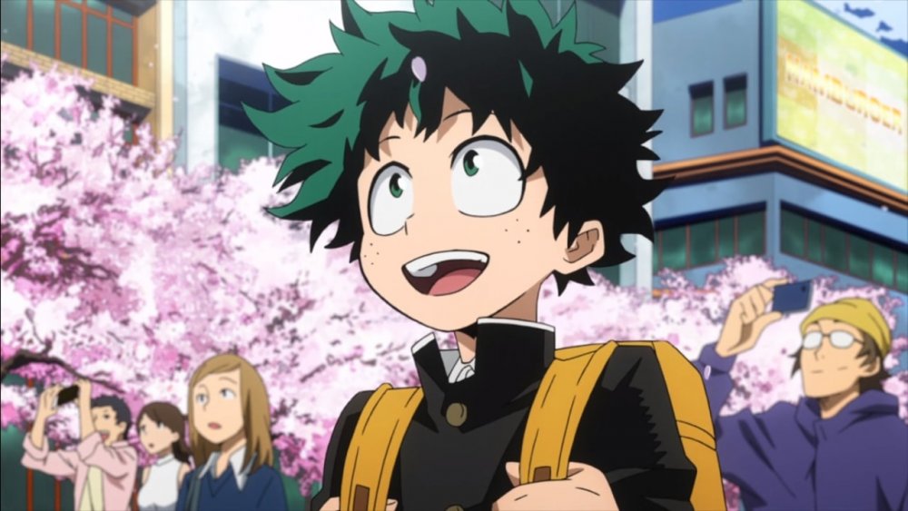 Scene from My Hero Academia