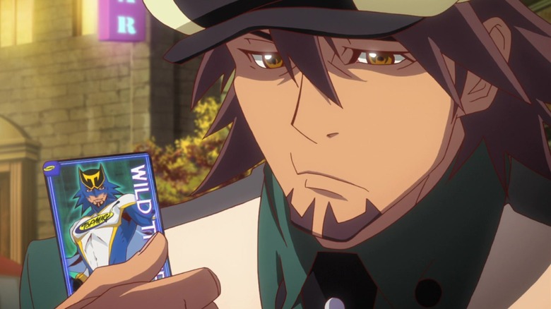 Kotetsu Kaburagi with hero card