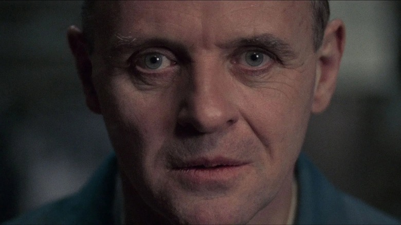 Hannibal Lecter in close-up