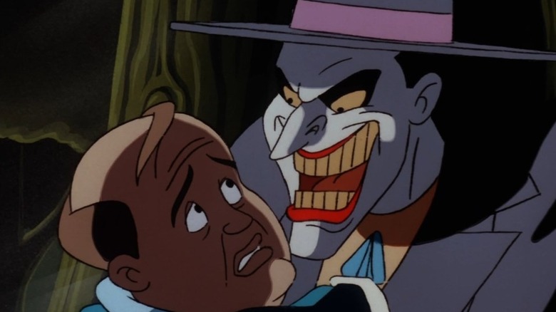 Joker smiles at Charlie Collins