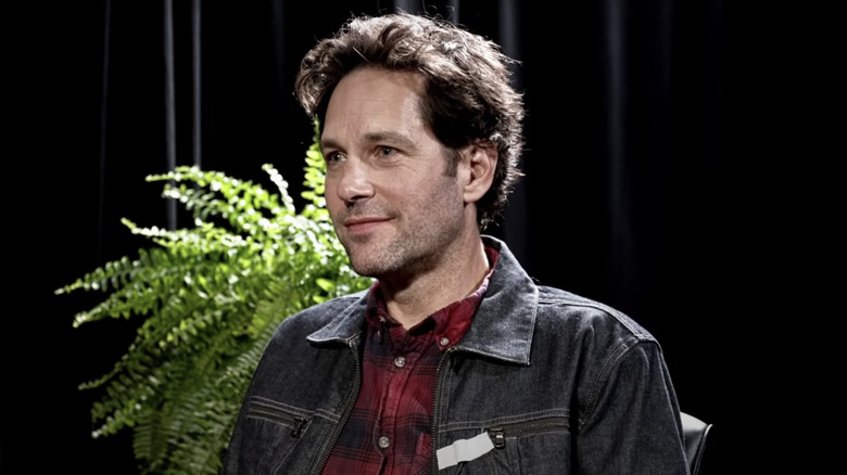 Paul Rudd smiles Between Two Ferns