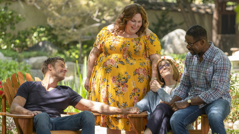 Kevin, Kate, Rebecca, and Randall smiling 