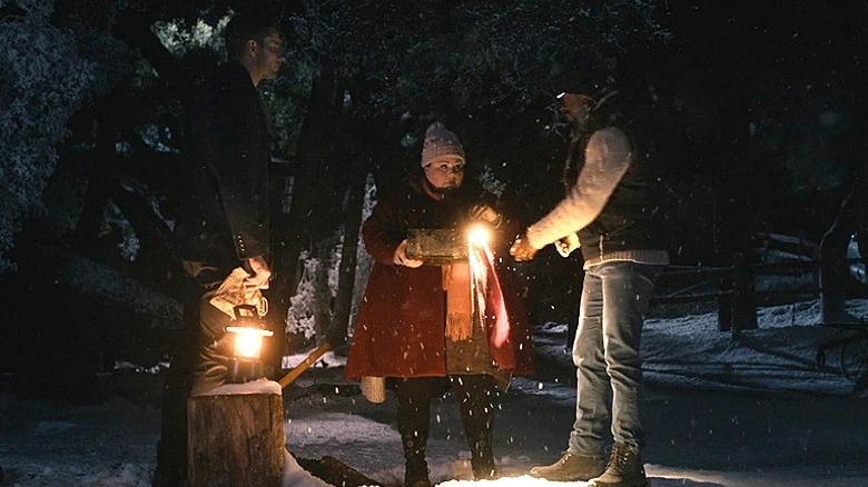 Kevin, Kate, and Randall unearth time capsule 