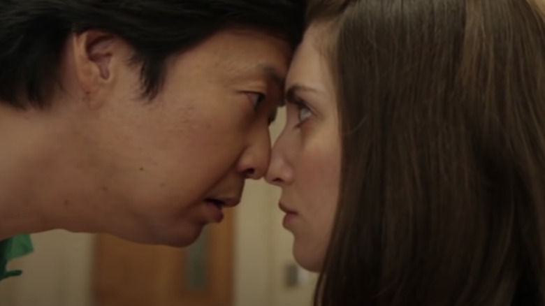 Ken Jeong and Alison Brie Community blooper