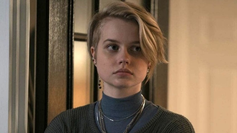 Angourie Rice looking dejected