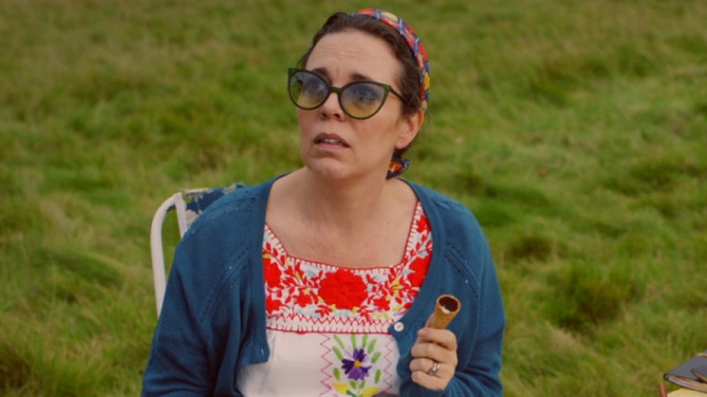 Olivia Colman on Flowers