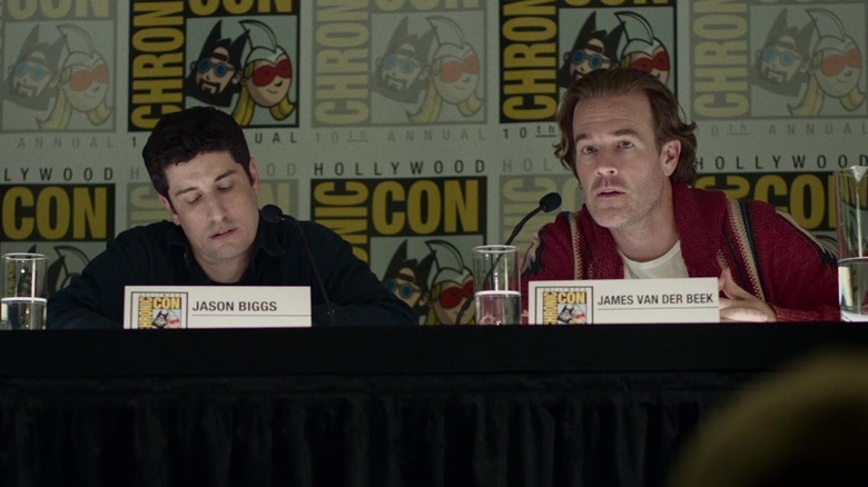 Jason Biggs and James Van Der Beek at Chronic-Con