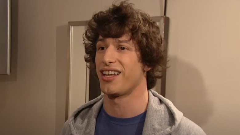 Andy Samberg explains his lateness