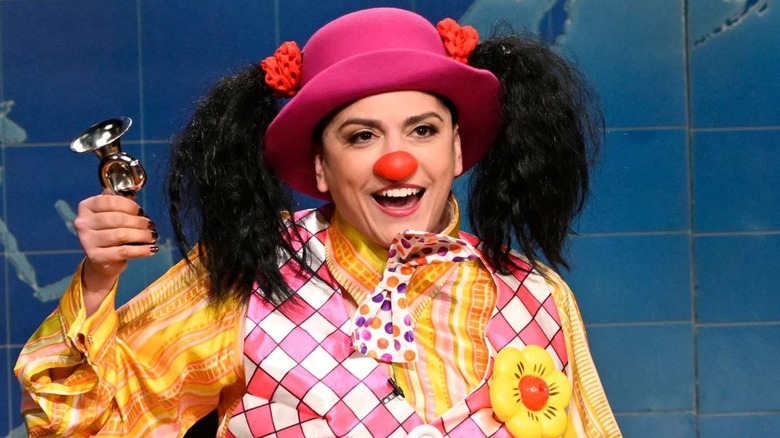 Cecily as Goober the Clown