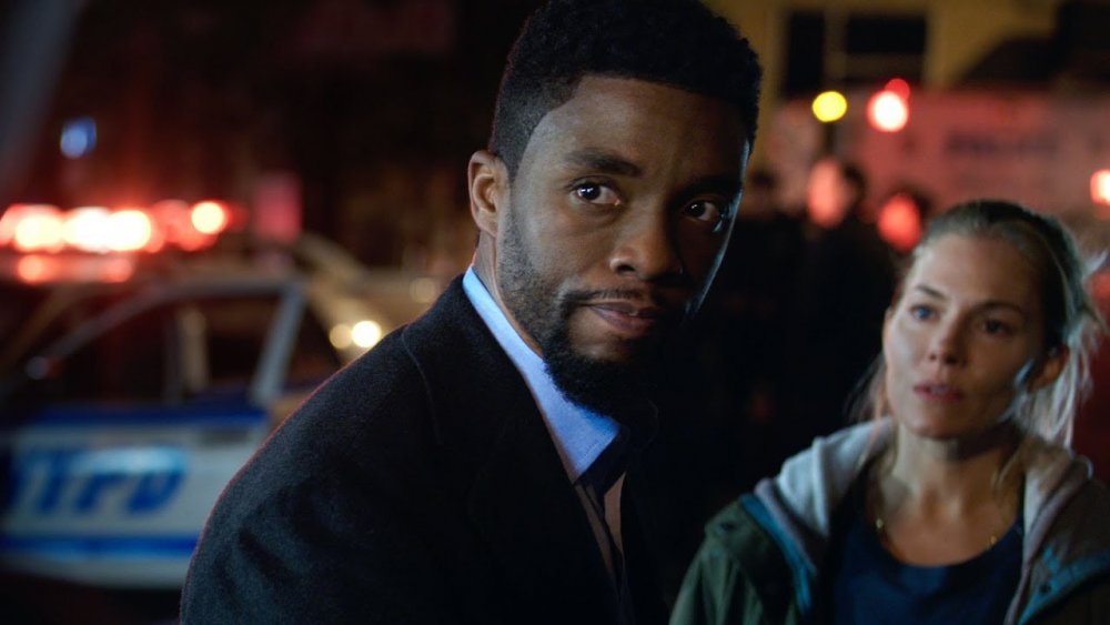 Chadwick Boseman as Andre Davis in 21 Bridges