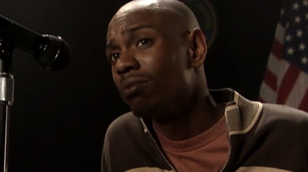 Dave Chappelle in "Celebrity Jury Duty Selection"