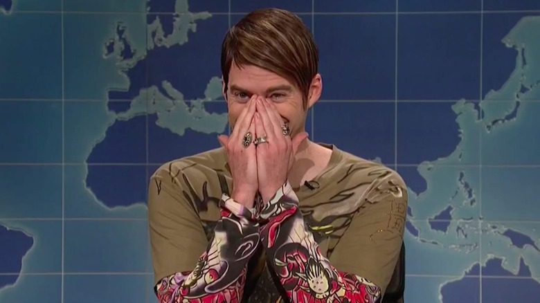 Stefon laughing