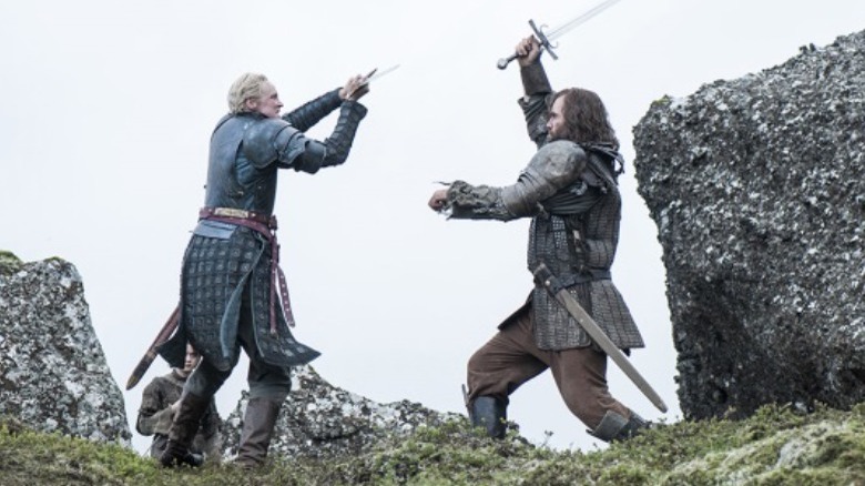 Brienne fighting Sandor