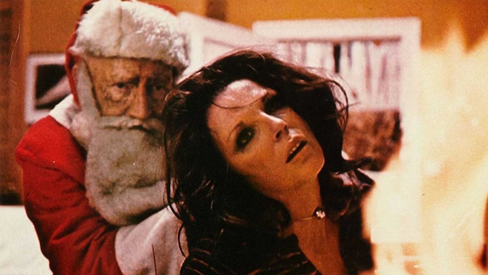 Joan Collins Santa