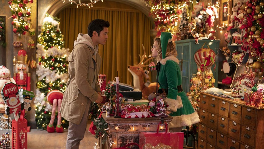 Emilia Clarke and Henry Golding in Last Christmas