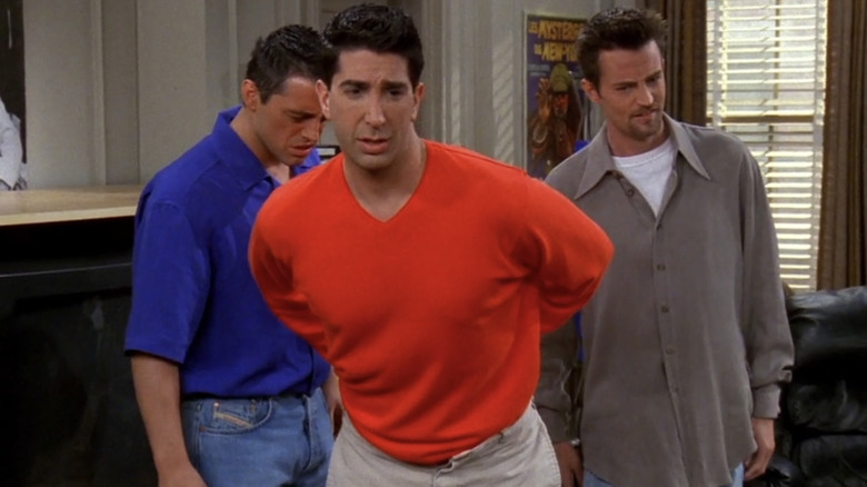 Ross embarrassed on Friends