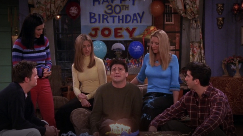 Joey upset on Friends