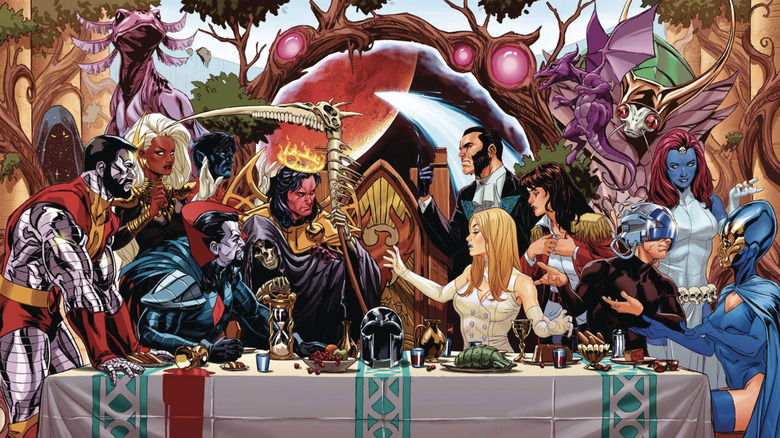 The X-Men hold their own banquet