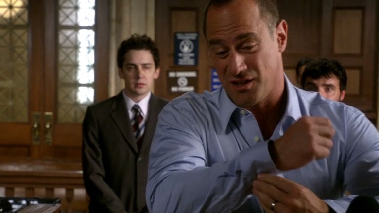 Stabler undressing