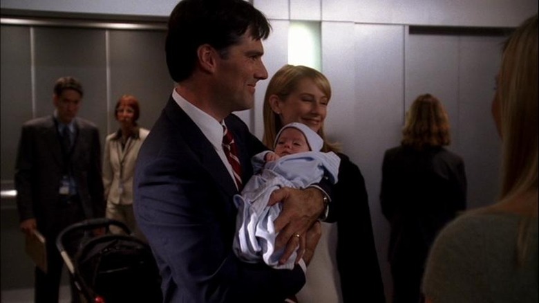 Thomas Gibson & Meredith Monroe on 'Criminal Minds'