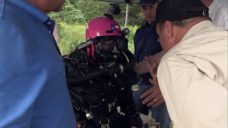 Diver, Curse of Oak Island 