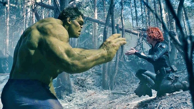 Natasha calms Hulk