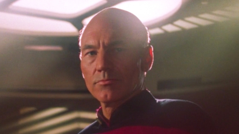 Picard appears in a vision