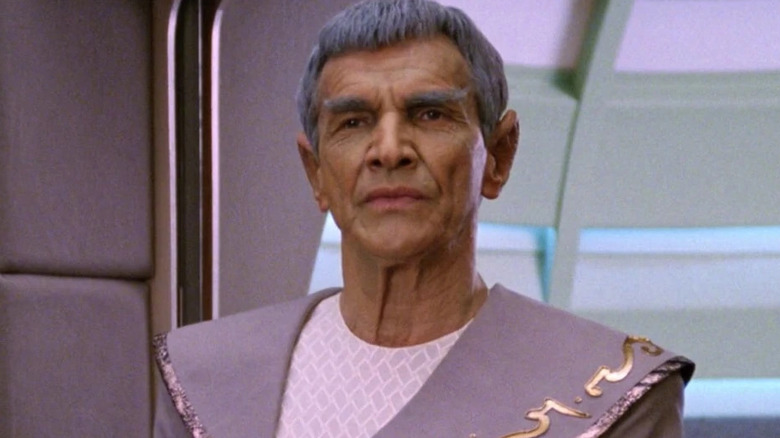 Sarek looks left