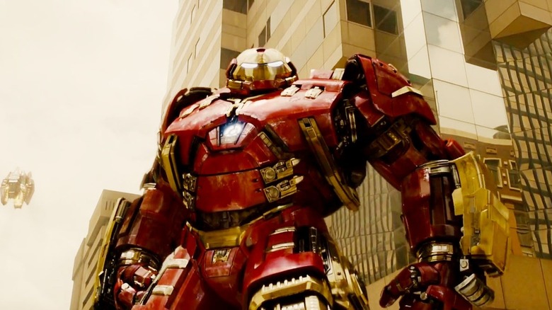 Tony in the Hulkbuster suit Avengers: Age of Ultron