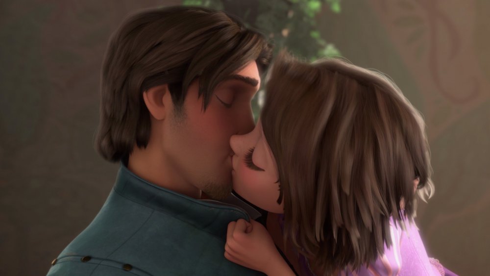 Flynn and Rapunzel in Tangled