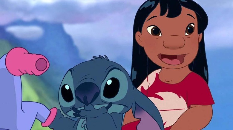 Lilo Stitch happy