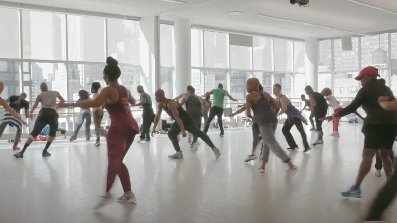 Alvin Ailey Company dancers rehearsing