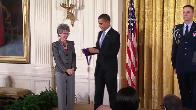 Barack Obama with Rita Moreno